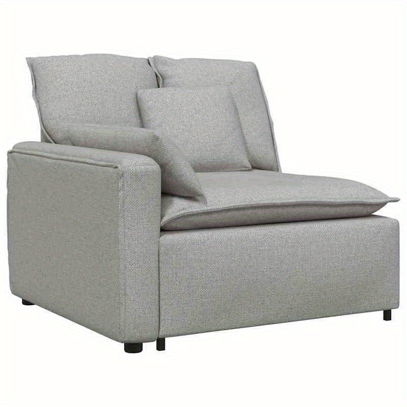 Modular Sofa with Cushions Cloud Grey