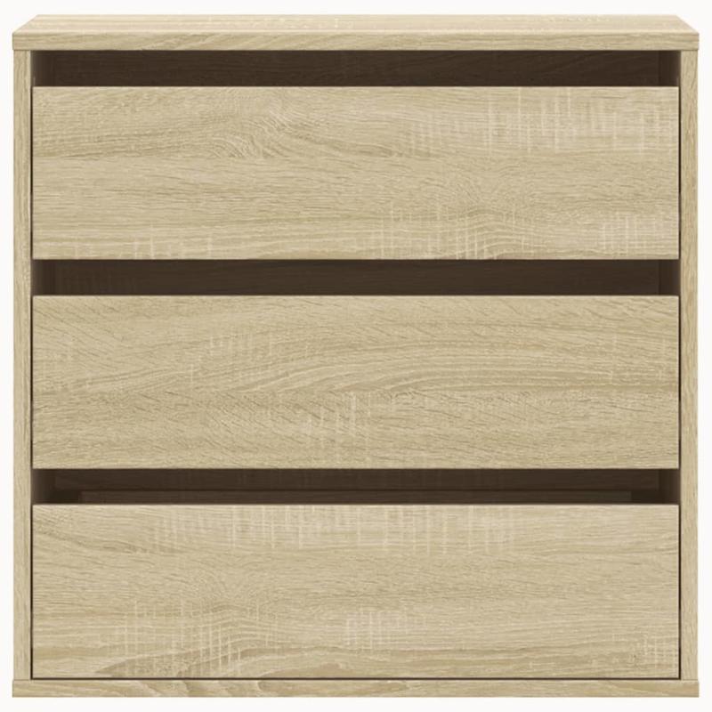 Craft Storage Easy assemble Modern chest of drawers dFTangle oak sonoma 60x41x58cm wood dFTengineering Art Storage Cabinet, Storage Cabinets