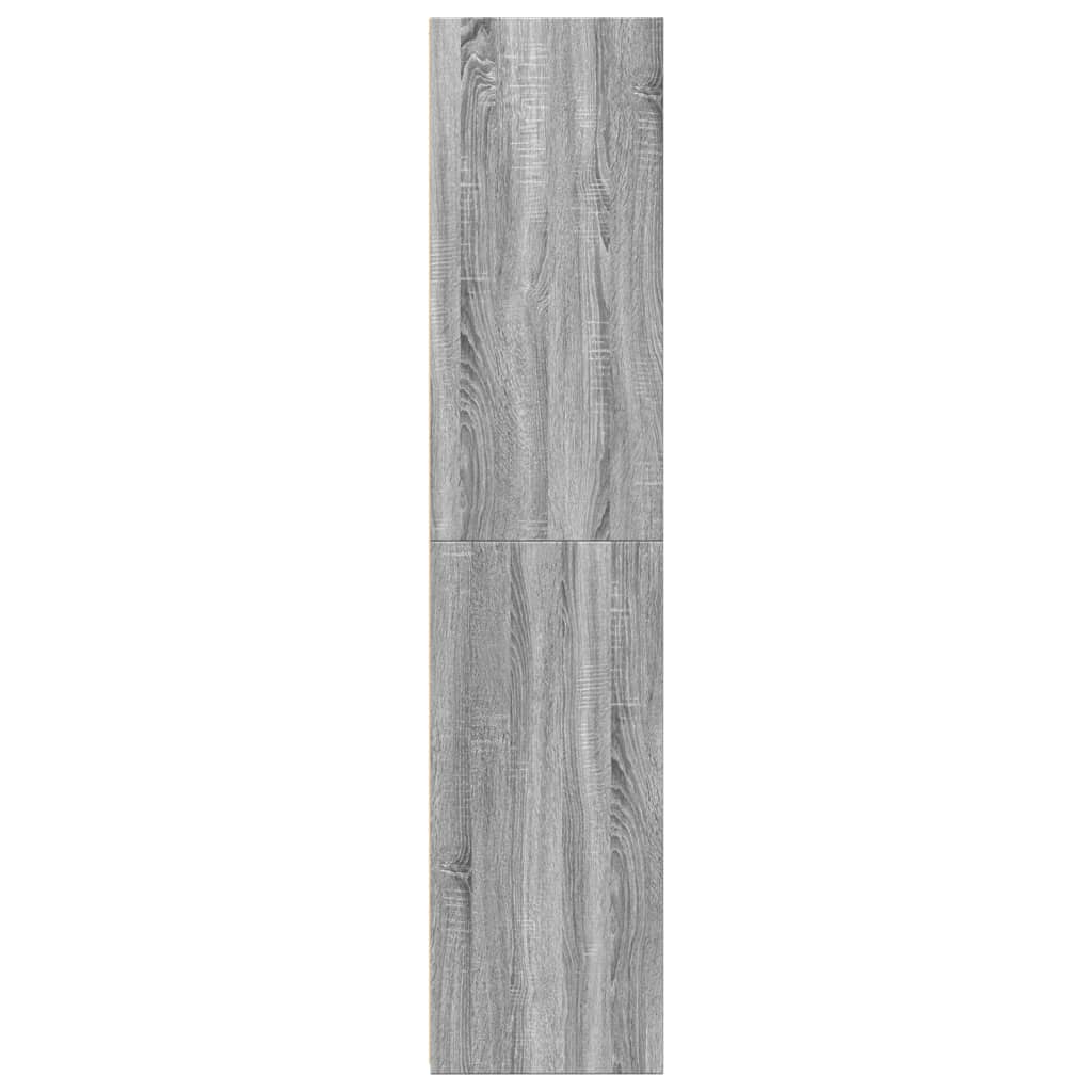 Modern Tall Cabinet 40x41x185cm - Engineered Wood Sonoma Oak Suitable for Hallway, Bedroom,, - Assembly, Space-Saving Vertical, Modern Furniture