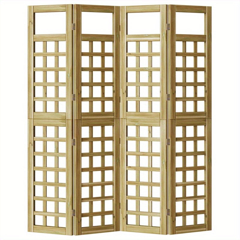 Bamboe Kamerscherm – Kamerscheider – Ruimteverdeler – Scheidingswand – Vouwscherm – Beige – 120x180 cm – Lichtgewicht en Natuurlijk