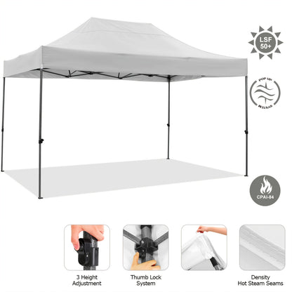 Pop-up Partytent – Partytent – Gazebo – Tent – Overkapping – 3x4,5 Meter – Lichtgewicht Aluminium Frame – Waterafstotend en UV-bestendig