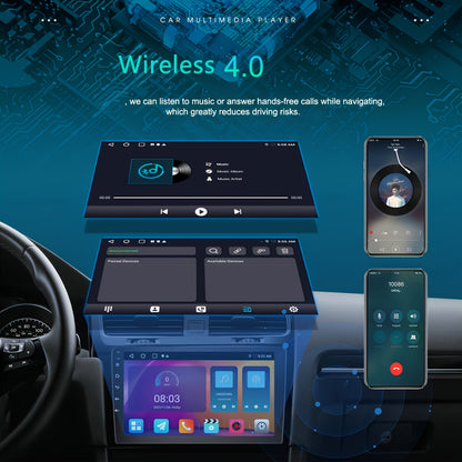 Android 13 Autoradio – Dubbel Din Autoradio – Auto Multimedia Systeem – Touchscreen Autoradio – Navigatiesysteem – 10,1 Inch Scherm – AHD Achteruitrijcamera Met Nachtzicht