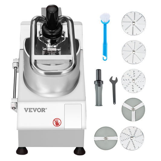 Keukenmachine – Foodprocessor – Keukenrobot – Keukenmixer – Hakmolen – 750W Motor – 6 Roestvrijstalen Messen