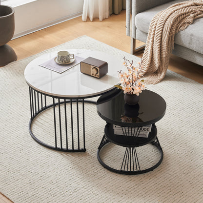 Dressoir – Sideboard – Opbergkast – Ladekast – Buffetkast – Modern Design – Donker Walnoot Houtdecor – Schuifdeuren – Metalen Poten – Geen Elektriciteit – Eenvoudig Zelf Te Monteren