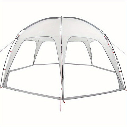 Gray Party Tent Waterproof Canopy for Outdoor Use, Suitable for Parties, Gatherings, Weddings, And Other Outdoor Events, Ideal for Patios, Gardens, Lawns, And Beaches.