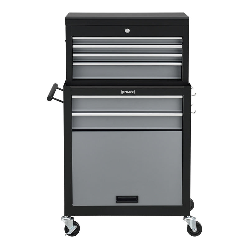 Werkplaatswagen – Gereedschapswagen – Werkplaats Trolley – Gereedschapskar – 7 Lades – Gepoedercoat Staal – Wielen Met Remmen