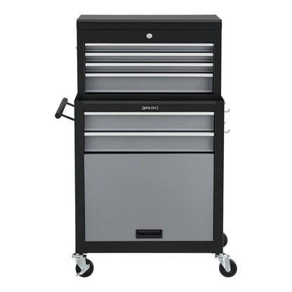 Werkplaatswagen – Gereedschapswagen – Werkplaats Trolley – Gereedschapskar – 7 Lades – Gepoedercoat Staal – Wielen Met Remmen