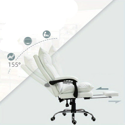 Bureaustoel – Ergonomische Stoel – Office Chair – Draaistoel – Bureaustoelen – Geheugenfoam Komfort – 360° Draaibaar Met Metalen Frame