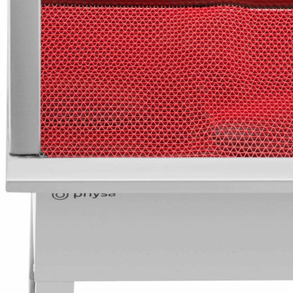 Hondenbadkuipje – Hondenwasbak – Dierenwasbak – Trimsalon Badkuip – Hondenverzorgingsbad – RVS Badkuip – 85 x 48 x 118 cm – Inclusief Douchekop en Thermostaatkraan