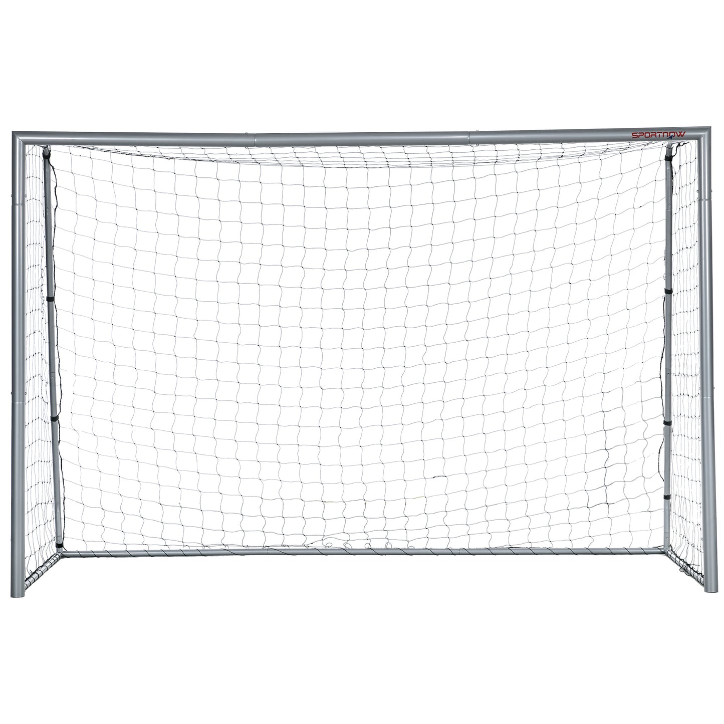 Voetbaldoel – Voetbalgoal – Doelnet – Tuindoel – Trainingsdoel – Weerbestendig – Duurzaam Metalen Frame – 300 x 200 x 120 cm – Eenvoudige Montage – Grijs