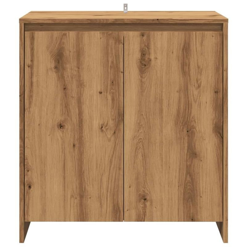 Handgemaakt Eikenhouten Dressoir – Kast – Buffet – Opbergkast – Dressoir – Rustiek Design – 70x41x75 cm – Massief Eikenhout