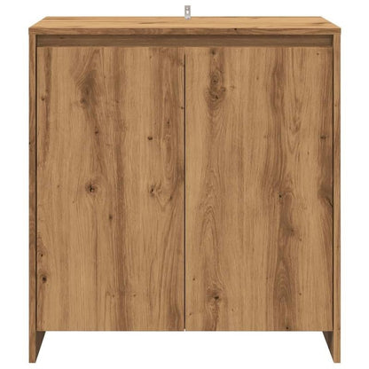 Handgemaakt Eikenhouten Dressoir – Kast – Buffet – Opbergkast – Dressoir – Rustiek Design – 70x41x75 cm – Massief Eikenhout