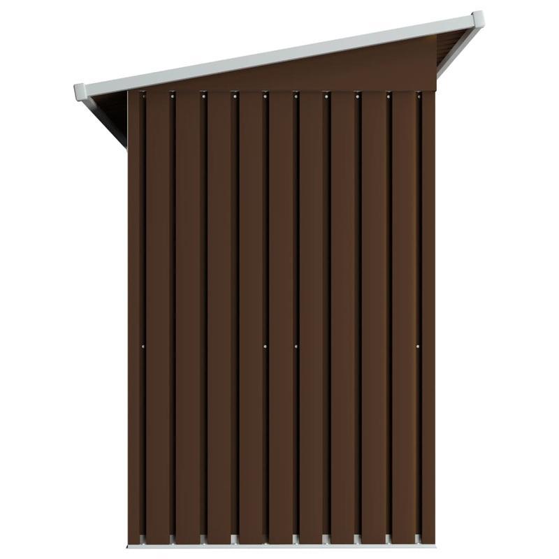 Tuinhuisje – Tuinschuur – Berging – Opberghok – Gereedschapsschuur – Gegalvaniseerd Staal – Koperkleurig Dak – Ventilatiegaten – 194x121x181 cm – Duurzaam – Roestbestendig