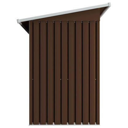 Tuinhuisje – Tuinschuur – Berging – Opberghok – Gereedschapsschuur – Gegalvaniseerd Staal – Koperkleurig Dak – Ventilatiegaten – 194x121x181 cm – Duurzaam – Roestbestendig