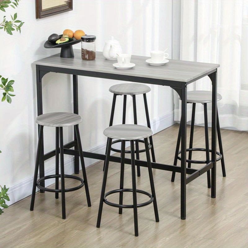 Barset – Barkrukken – Eettafel – Bistroset – Balie Meubels – Compact Design – Duurzaam Materiaal