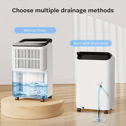 Luchtontvochtiger – Ontvochtiger – Vochtvreter – Dehumidifier – Vochtverwijderaar – 16L per dag – Ultra Stil Met Automatische Vochtigheidsregeling