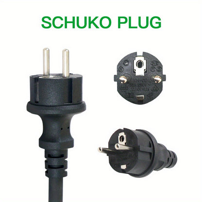 EV Charger 16A 3.6KW Type 2 Charging Wallbox Electric Vehicle Hybrid Car Cable 5m