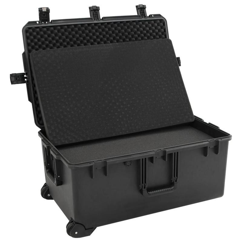 Flightcase – Opbergkoffer – Transportkoffer – Reiskoffer – Opbergbox – Stevig Polypropyleen & ABS – Ruim 79,5x52x39 cm Met Schuimrubberen Binnenkant