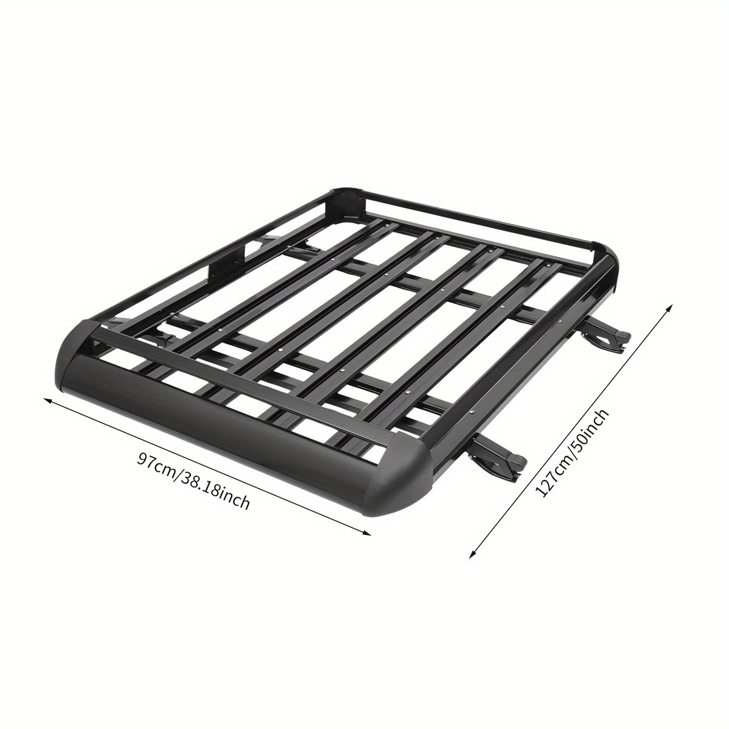 Dakkoffer – Dakdrager – Dakbox – Bagagedrager – Autodakkoffer – Dubbel-laags Aluminium Ontwerp – Stalen Rails & Lage Windgeluid