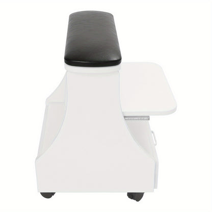 Nagelwagen – Salonwagen – Kappers Trolley – Beauty Trolley – Pedicurewagen – 3 Lagen Opbergniveaus – Stevig MDF Met Melamine Afwerking – 4 Zwenkwieltjes Met Remmen
