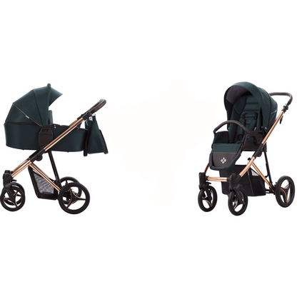 Kinderwagen – Wandelwagen – Buggy – Combi Kinderwagen – Reiswieg – Grote All-Terrain Wielen – Verstelbare Zitting