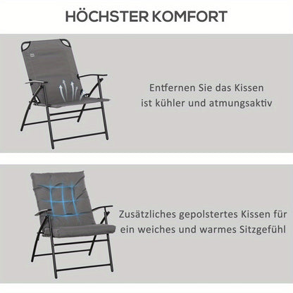 Campingstoel – Vouwstoel – Klapstoel – Kampeerstoel – Visstoel – Verstelbare Rugleuning – Lichtgewicht Met Stabiel Metaal Frame