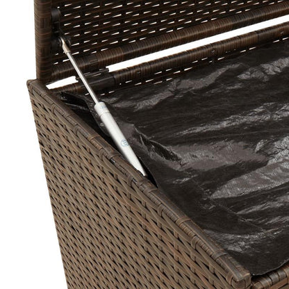 Opbergkist Tuin – Tuinkussenbox – Tuinbox – Opbergbox – Tuinmeubelbox – 283 Liter Inhoud – Weerbestendig PE Rattan Met 4 Wielen En Mobiel