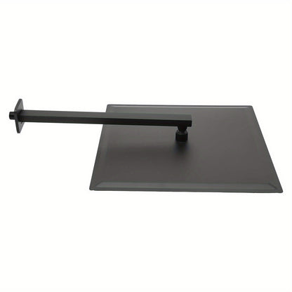 Doucheset – Douchesysteem – Regendouche – Douchekop – Douchekraan – Inbouw – Zwart Mat – Roestvrij Staal – 40 cm Hoofddouche – Ruimtebesparend Design