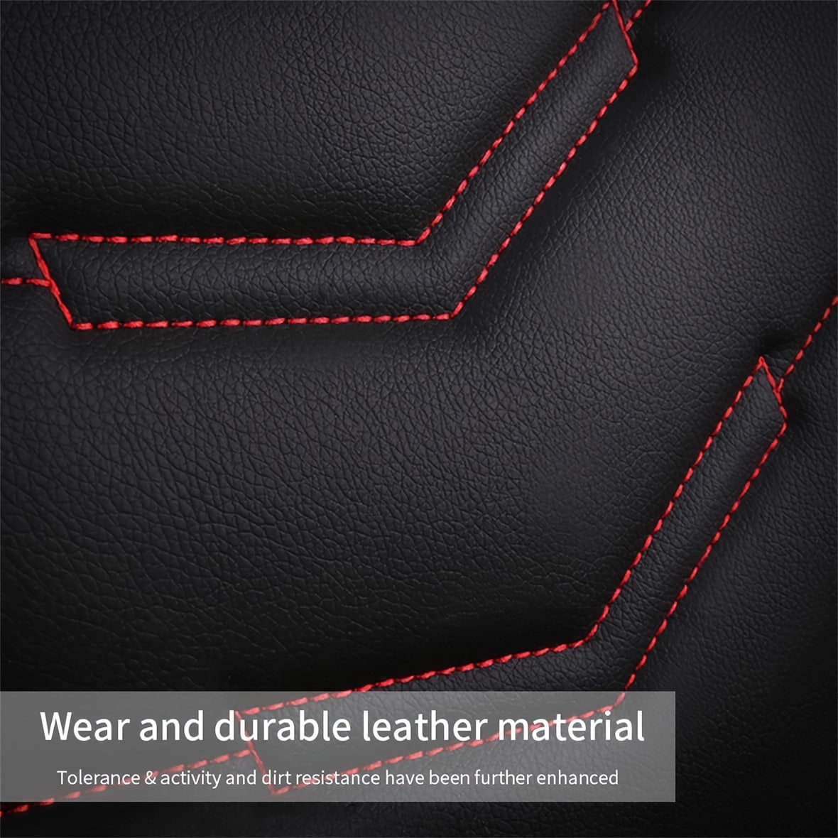 Autostoelhoezen 5-Zits – Stoelhoezen Auto – Autostoelbekleding – Auto Interieur Bescherming – PU Leer – Universele Pasvorm – Comfortabel Sponsmateriaal – Waterbestendig