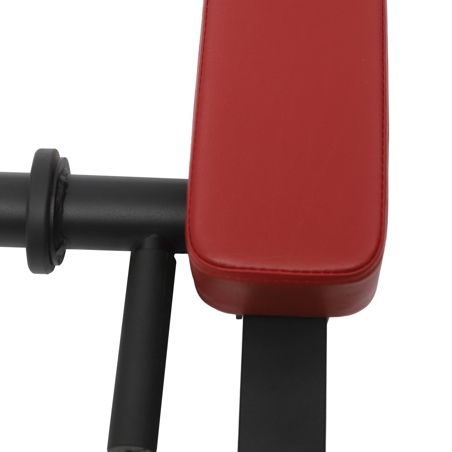 Landmine Attachment – Squat Attachment – Shoulder Press Accessoire – Barbell Landmine – Schoudersteun – Duurzaam Staal – Comfortabele Padding – Rood Zwart