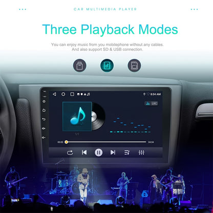 Android 13 Multimediasysteem – Autoradio – Navigatiesysteem – Touchscreen Radio – Draadloos CarPlay – 9-Inch HD Scherm – Ingebouwde AHD Achteruitrijcamera & Handsfree Microfoon