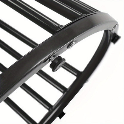 Ronde Eettafel – Eettafel Rond – Keukentafel – Ontbijttafel – Tafel Metaal – Marmerlook Zwart-Wit – Krasbestendig MDF Blad – Stevig Metalen Frame – Compact & Ruimtebesparend – Modern Design Voor 4 Personen