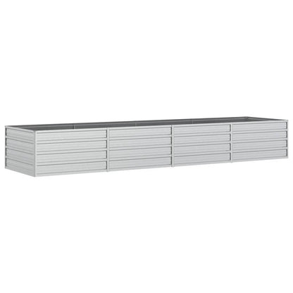 Hoogtebak Tuin – Verhoogd Plantenbed – Moestuinbak – Kruidenbak – Bloembak – Gegalvaniseerd Staal – 320x80x45 cm – Weerbestendig & Duurzaam