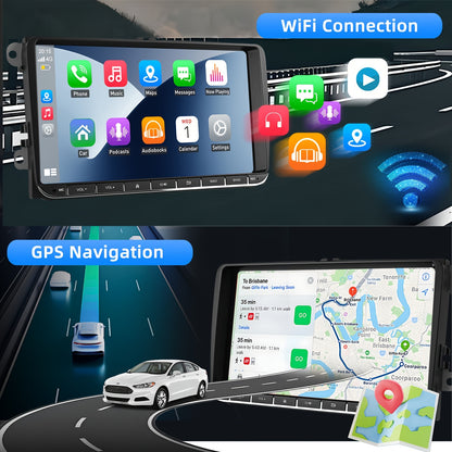 Autoradio – Car Stereo – Auto Radio – Multimedia Speler – 7 Inch Touchscreen – Android 14 – Draadloze CarPlay & Android Auto