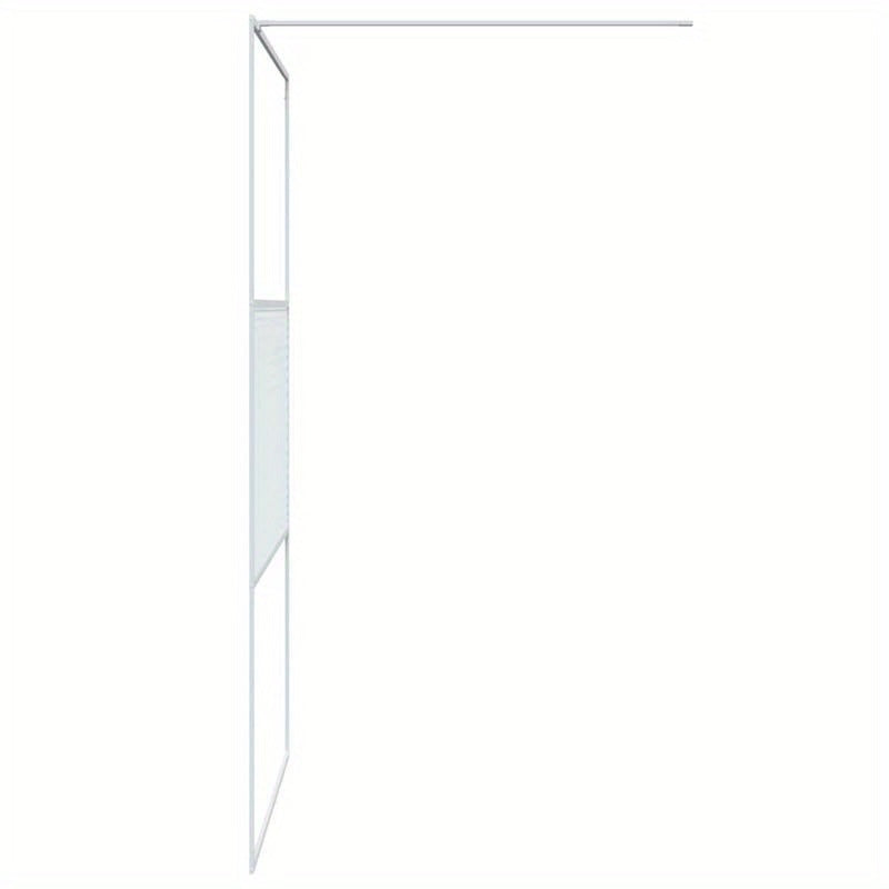 Douchewand – Inloopdouche – Douchewand Vaste Wand – Glaswand – Veiligheidsglas – Frameloos Design – 115x195 cm – ESG Veiligheidsglas