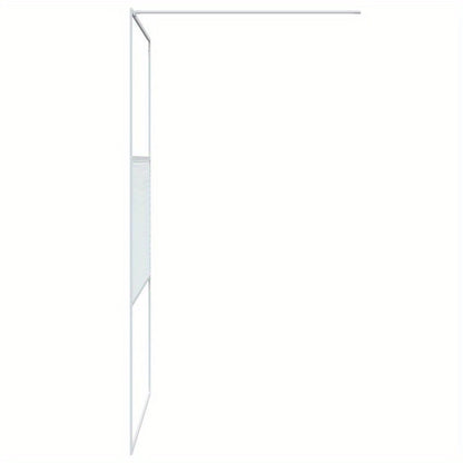 Douchewand – Inloopdouche – Douchewand Vaste Wand – Glaswand – Veiligheidsglas – Frameloos Design – 115x195 cm – ESG Veiligheidsglas