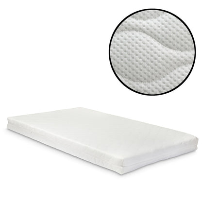 Koudschuim Matras – Comfort Matras – Slaapmatras – Hoofdkussen Matras – Orthopedisch Matras – 180x200 cm – Hypoallergeen – Ademend & Ventilerend