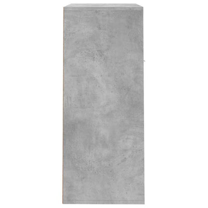 Schoenenkast – Schoenenrek – Schoenenopberger – Schoenenbank – Halmeubel – Beton-Grijs – Compact 60x35x84 cm – Stevig Houtvezelplaat