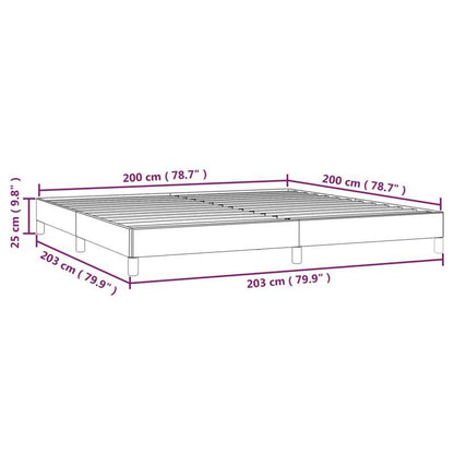 Modern Minimalist Bed Frame - Light Grey/Neutral Beige, Easy Assembly, Sturdy Wooden Platform Bed, No Box Spring Needed, Space-Saving Design for Small Rooms, Apartments, Guest Rooms - Mattress Not Included, Apartment Furnitur