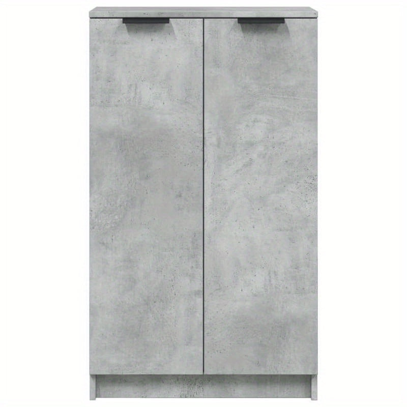 Schoenenkast – Schoenenrek – Schoenenopberger – Halkast – Schoenenbank – Beton Grijs – Compact 59x35x100 cm – Duurzaam Plaatmateriaal