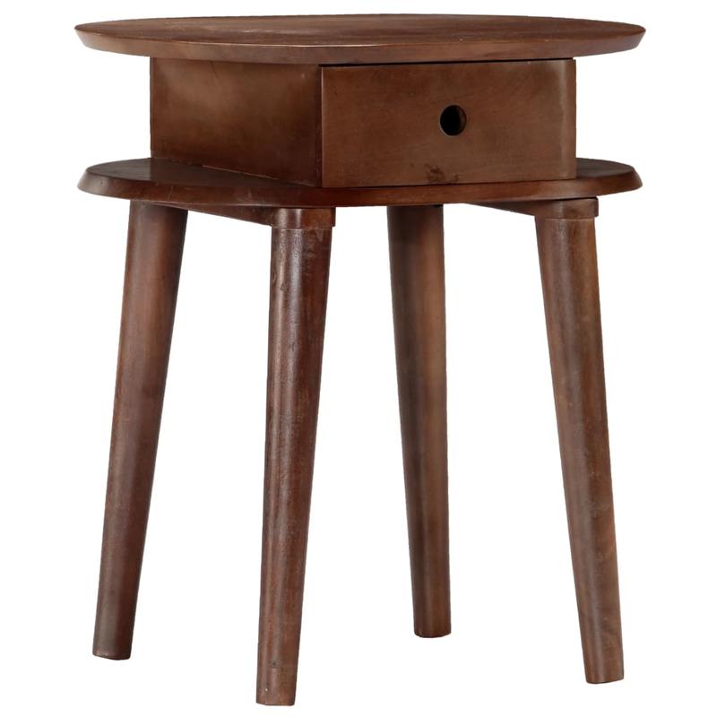 High-quality Nachtkastje 50x35x55cm Massief Acaciahout, Nightstand Storage, Bedside Table, Solid Wood Nightstand, Minimalist Design, Durable Nightstand, Compact Nightstand, Bedroom Essentials, Spacesaving Furniture
