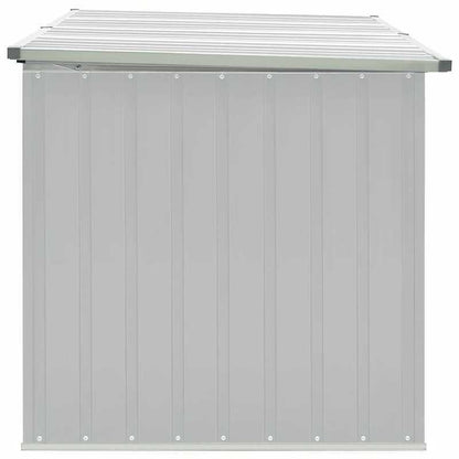 Tuinkist Opslagbox – Tuinkast Tuinbox Opbergbox Gartenbox – Grijs – 171x99x93 cm – Stevig Composietmateriaal – Ruime Buitenopslag