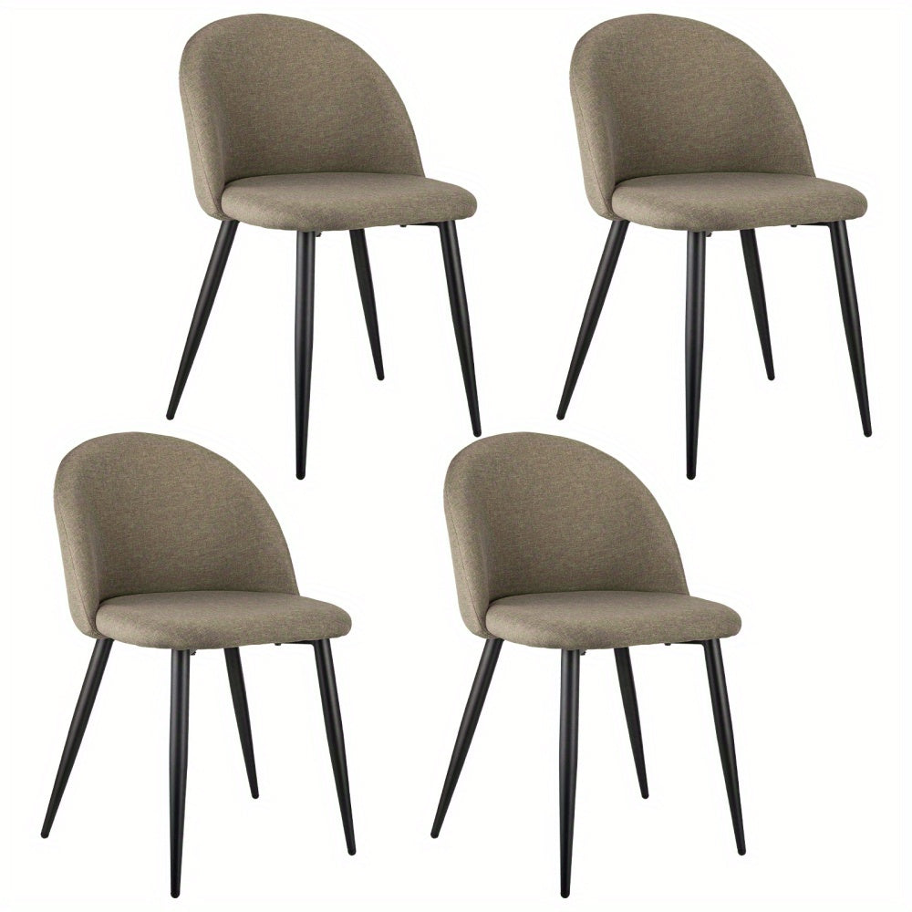 Eetkamerstoelen – Stoelen – Zitmeubilair – Kantoorstoelen – Designstoelen – Ergonomisch Linnen – Gepoedercoat Metaal