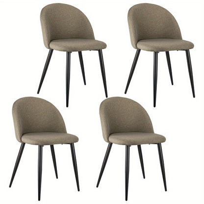 Eetkamerstoelen – Stoelen – Zitmeubilair – Kantoorstoelen – Designstoelen – Ergonomisch Linnen – Gepoedercoat Metaal