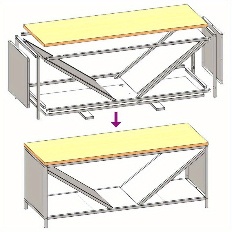 Houtopslag – Brandhoutrek – Haardhoutrek – Houtberging – Haardhoutopslag – Roestvrijstalen Frame – Uittrekbaar Ontwerp 100,5x35,5x40 cm – Weerbestendig Buitengebruik – Olijfgroen Houten Blad