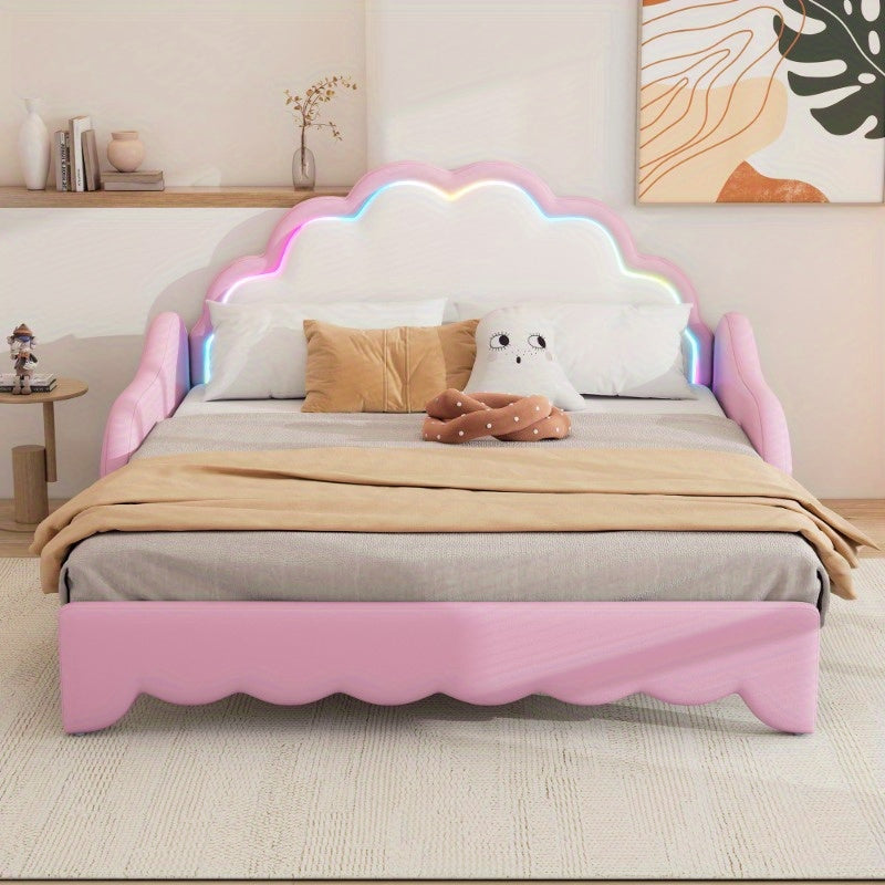Hoogslaper – Stabiel Bedframe – Ruimtebesparend Bed – Met Bureau – Met Opbergruimte – 140x200 cm – Metaal Frame