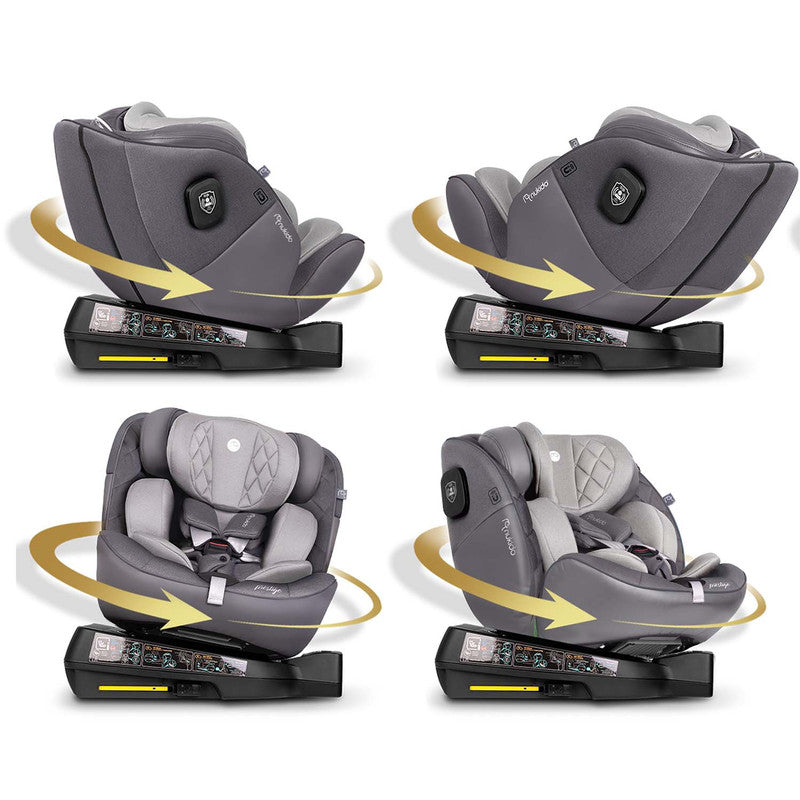 Autostoeltje – Kinderzitje – Autozitje – Zitverhoger – Groeistoel – ISOFIX Bevestiging – 360° Draaibaar – Geschikt 0-12 Jaar (40-150 cm)