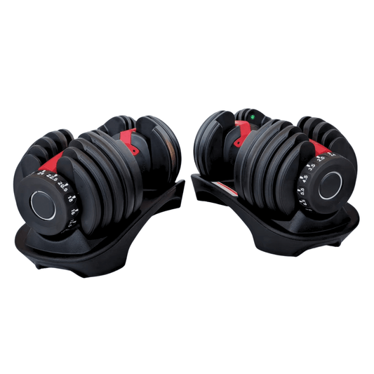 Adjustable Dumbbells 24Kg / 40Kg – Multi-Weight Adjustable Dumbbell Set with 15 / 17 Weight Levels – Compact Fitness Equipment for Strength Training & Home Workout – Ergonomic Grip – Multiple Colors