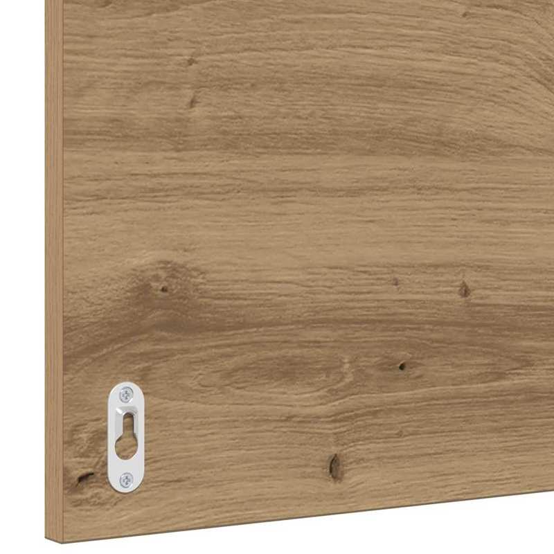 Badkamermeubel – Badmeubel – Wastafelmeubel – Badmeubelset – Spiegelkast – Modern Minimalistisch Design – Zwart Eiken & Wit – Ruimtebesparend & Duurzaam