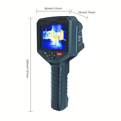Thermische Camera – Warmtebeeldcamera – Infrarood Camera – Warmte Camera – Warmtebeeld Kijker – 256x192 IR Resolutie – 2MP Visuele Camera & 3,5-inch LCD Display - QUORE
